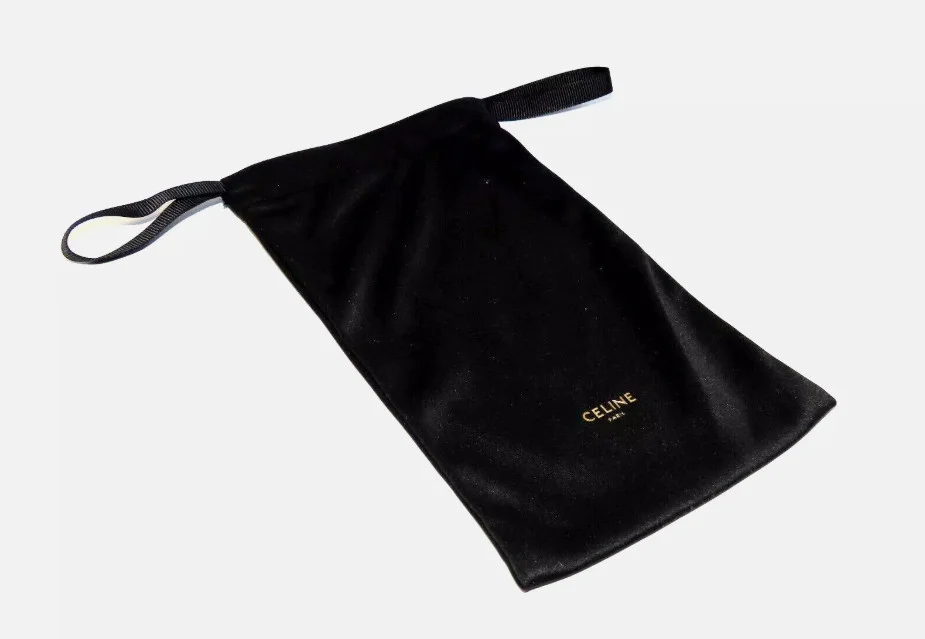Celine Sunglasses Eyeglasses Drawstring Pouch Soft Case New AUTHENTIC 2