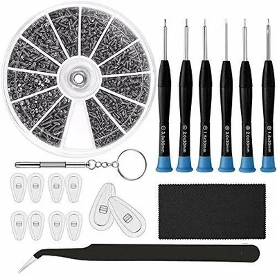 Eyeglasses Repair Kit Sunglasses Repair Kit Include Glasses Nose Pads Glasses Sc